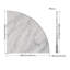  Tablette de coin en marbre Marble, 9 po-129388258