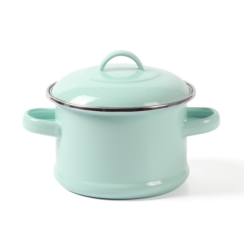 Martha Stewart 1 Quarts qt. Non-Stick Enamelware Round Set