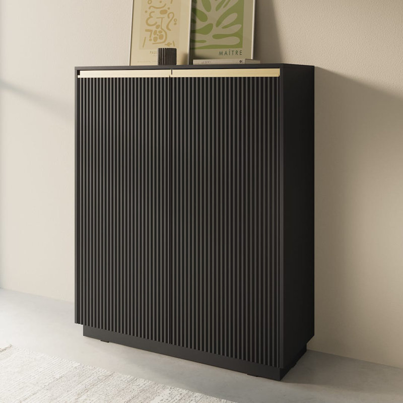 Benardo 104cm Sideboard, Black