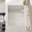 Lavabo encastré rectangulaire encastré 30 "sans bonde ni robinet