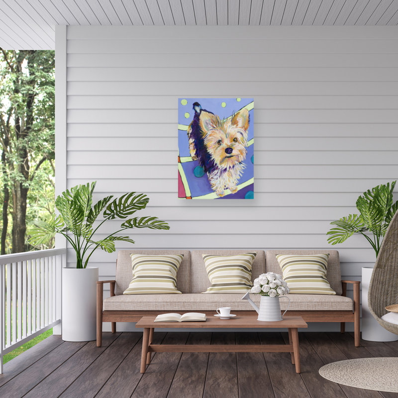 Bolologien Claire sur toile, H 19 po x l 14 po