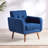 Donka Solid Wood Upholstered Armchairs-1868897965