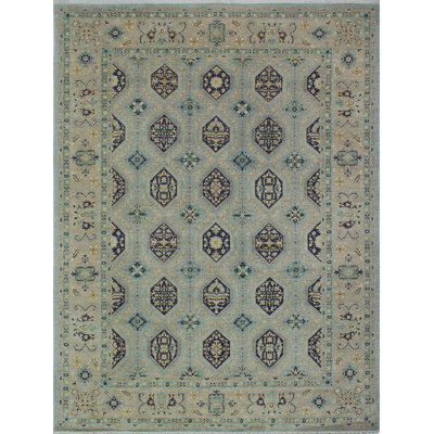 Suzann One-of-a-Kind 10' X 13'8" Wool Area Rug in Gray