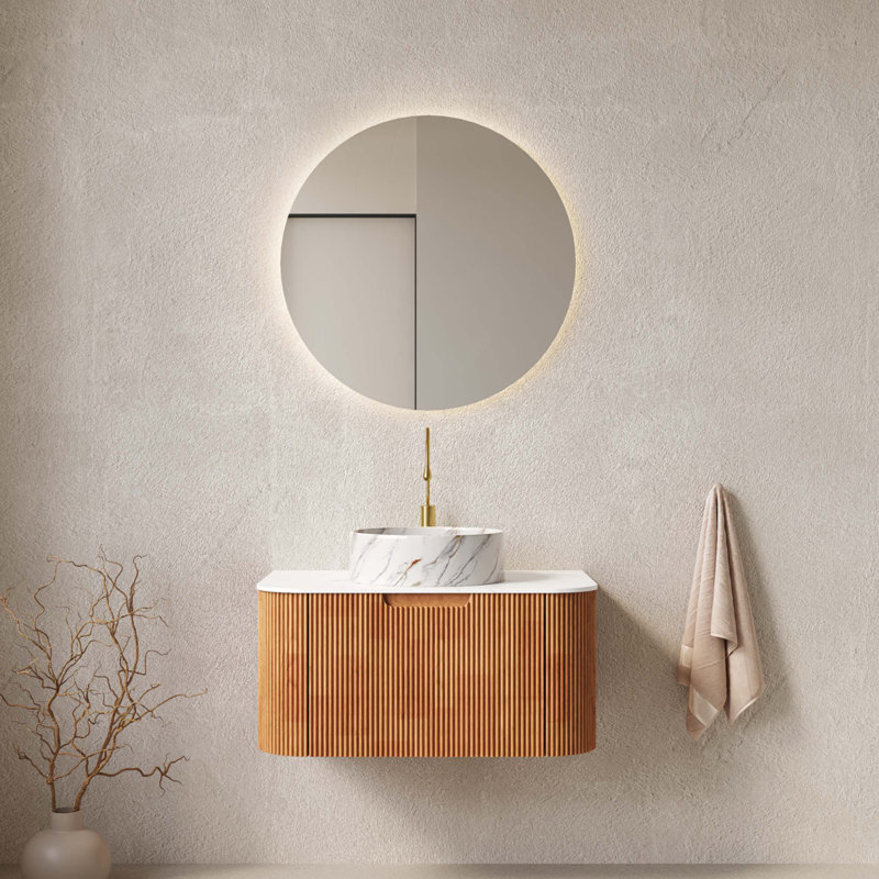 Meuble-lavabo 30 po avec lavabo, Naturel, 30"