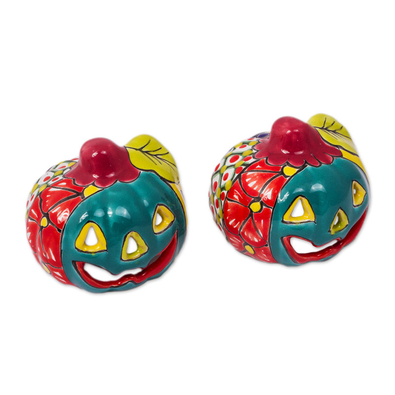 Ensemble de 2 bougies chauffe-plat en céramique