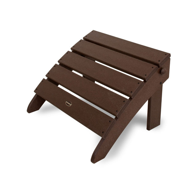 Repose-pieds POLYWOOD surdimensionné classique Adirondack Adirondack, Acajou