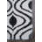 Shag Cream/Charcoal Rug-23744964