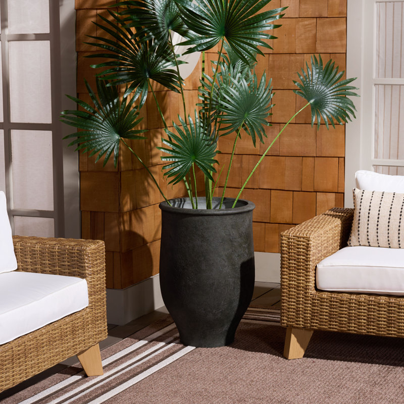 Halla Large Planter Pot, Moss Green
