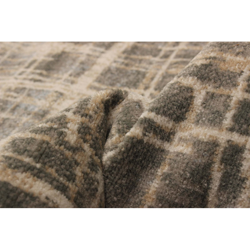 Tapis gris Lattice, Rectangle de 5 pi x 8 pi