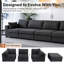 Canapé d'angle rembourré avec 2 repose-pieds-1725043110-1725043108