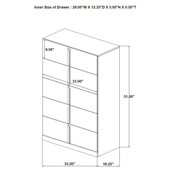 Dimensions du produit
