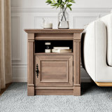 Lark Manor Traditional American End Table - Rectangular Wood Top , Smooth Finish – Classic Bedside Table