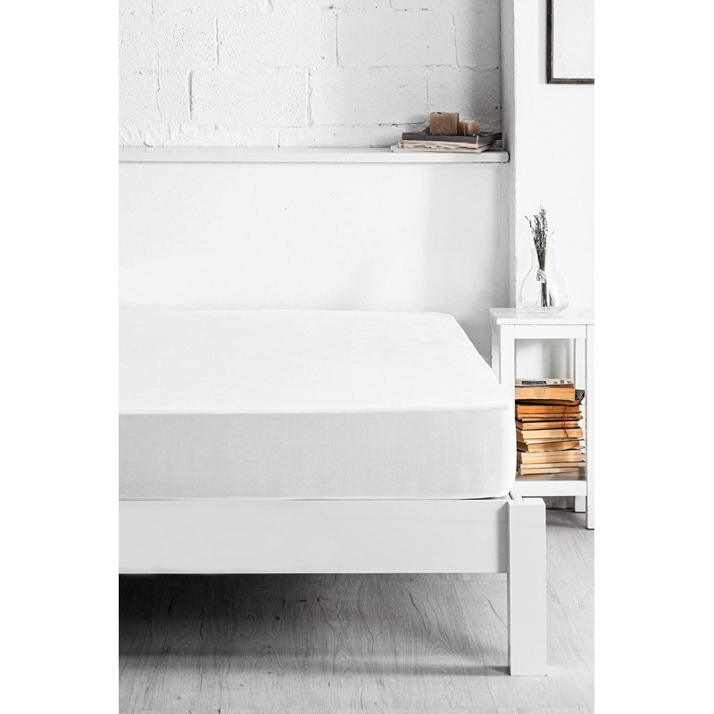 100% Cotton Fitted Sheet, 100 x 200 cm