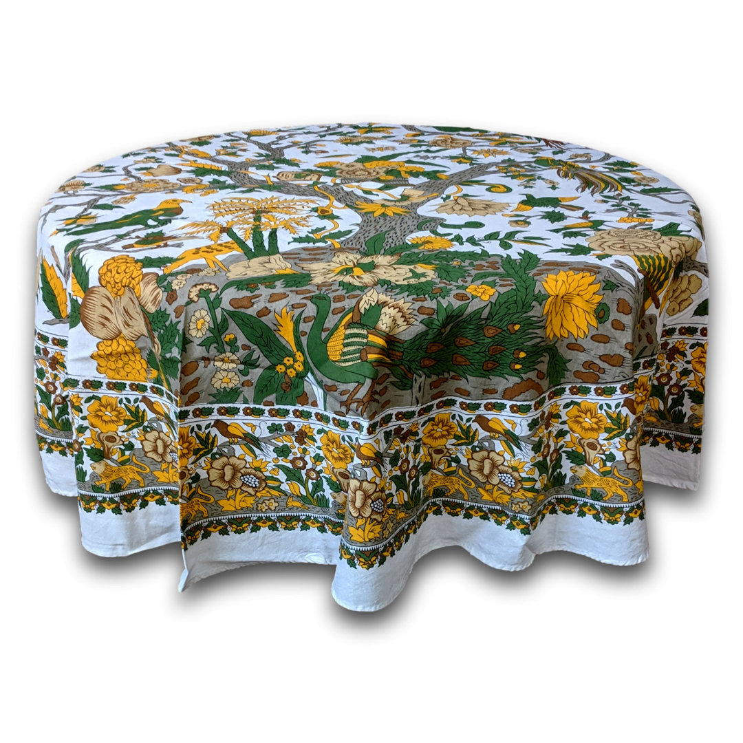 Ohan Tree of Life Tablecloth World Menagerie 