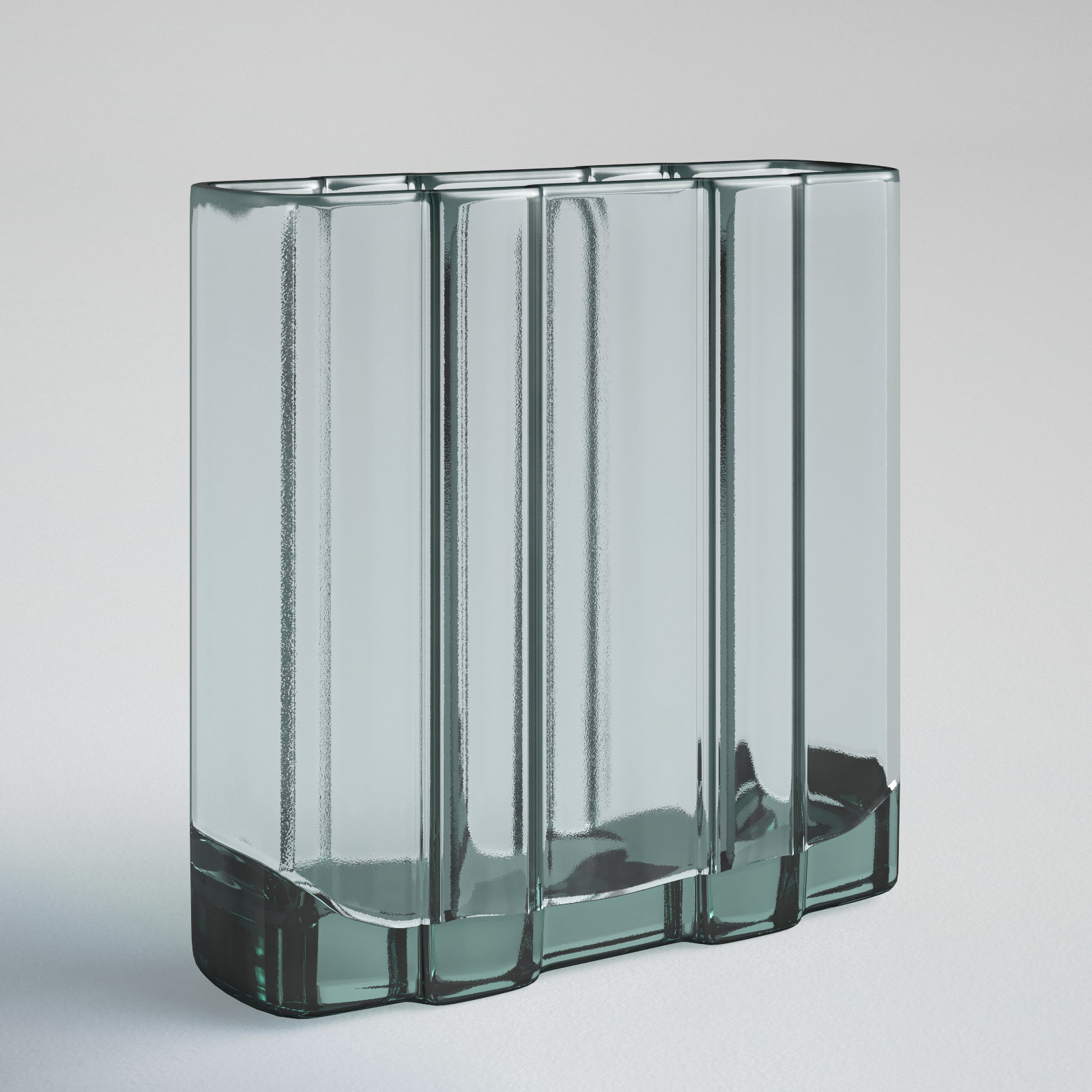 Cordeline 6.25'' Handmade Glass Table Vase
