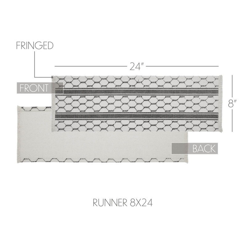 Tapis de couloir Down Home 8 x 24, 24 po x 8 po