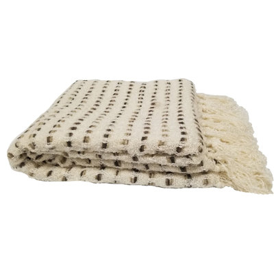 Olmeda Hand Woven Throw Blanket
