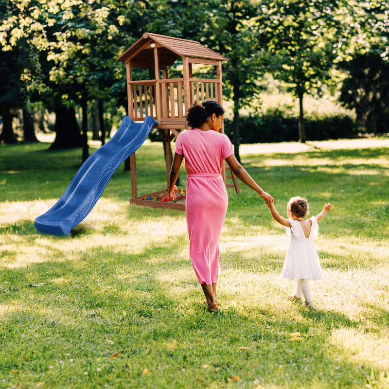 AXI Swing Set with 1 Slide(s), Blue