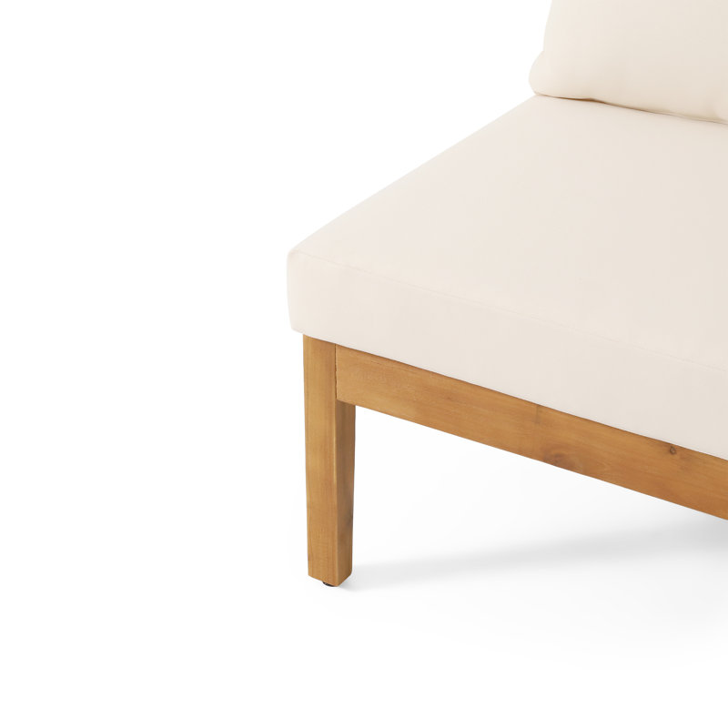 Ensemble de conversation à assise profonde et coussins 4 pièces Thurmont
