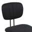 Chaise de bureau ergonomique Mid-Century à hauteur réglable et pivotante avec tissu respirant pour le bureau personnel