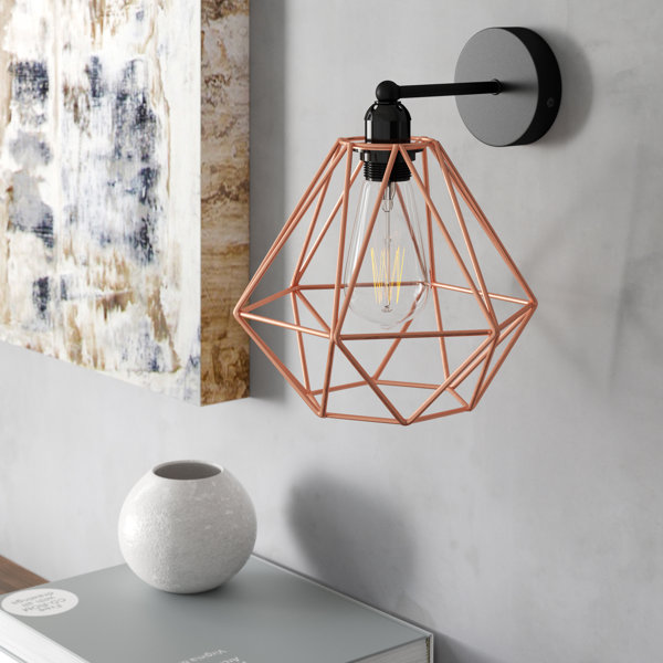 Borough Wharf Hargrove Armed Sconce & Reviews | Wayfair.co.uk