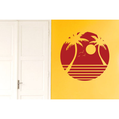 Nautical & Beach Non-Wall Damaging Wall Decal