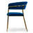 Ophelia 19'' H Upholstered Metal Armchair