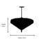 34cm Glass Bowl Pendant Shade