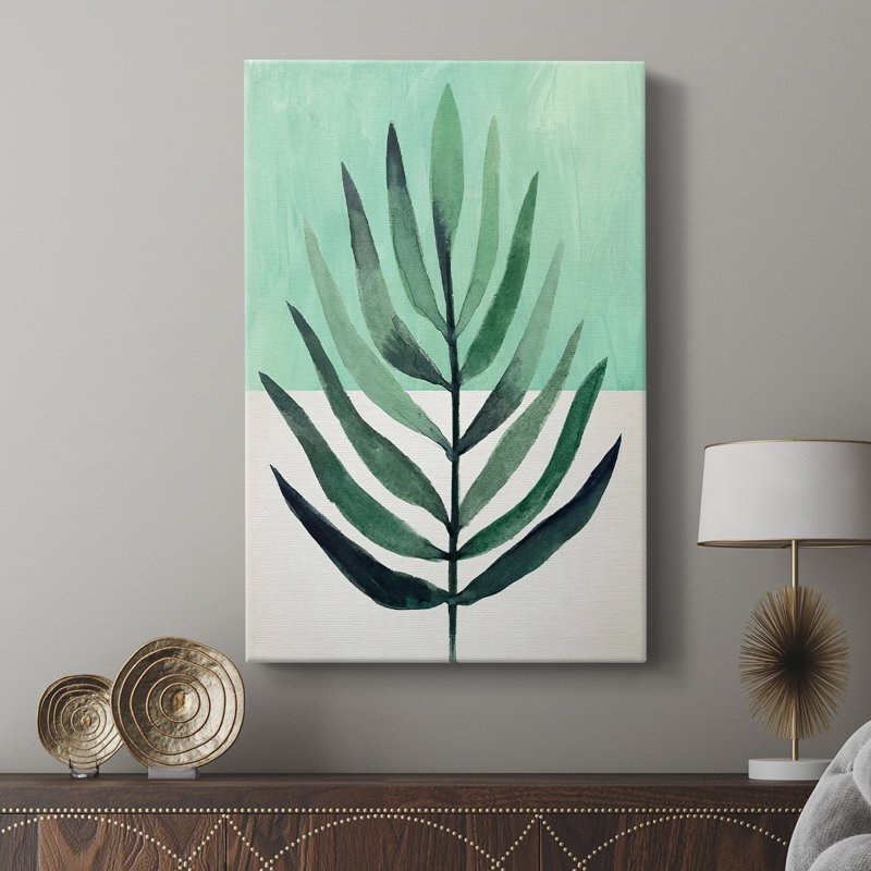 Verging Palm III - galerie sur mesure, H 27 po x l 18 po