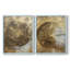 ABSTRACT Series CCXI - reproduction encadrée de qualité supérieure - prête à être accrochée - aucun clou requis - aucun clou requis-2031704439-2031704436