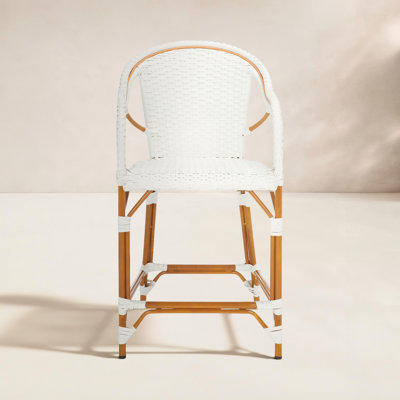 Popplewell 42.5'' Outdoor Bar Stool