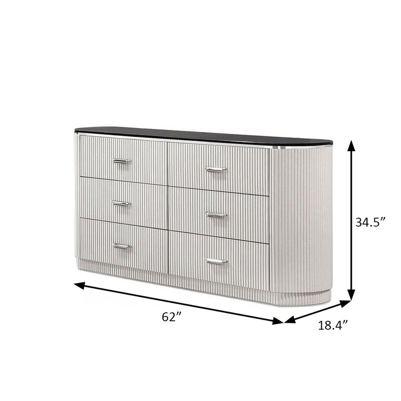 Commode Aldgate, gris clair