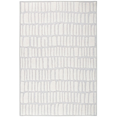 Roark Ivory Machine Printed Washable Rug