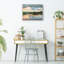 Impression sur toile Lakeside Row bateau par Studio Arts-10046271