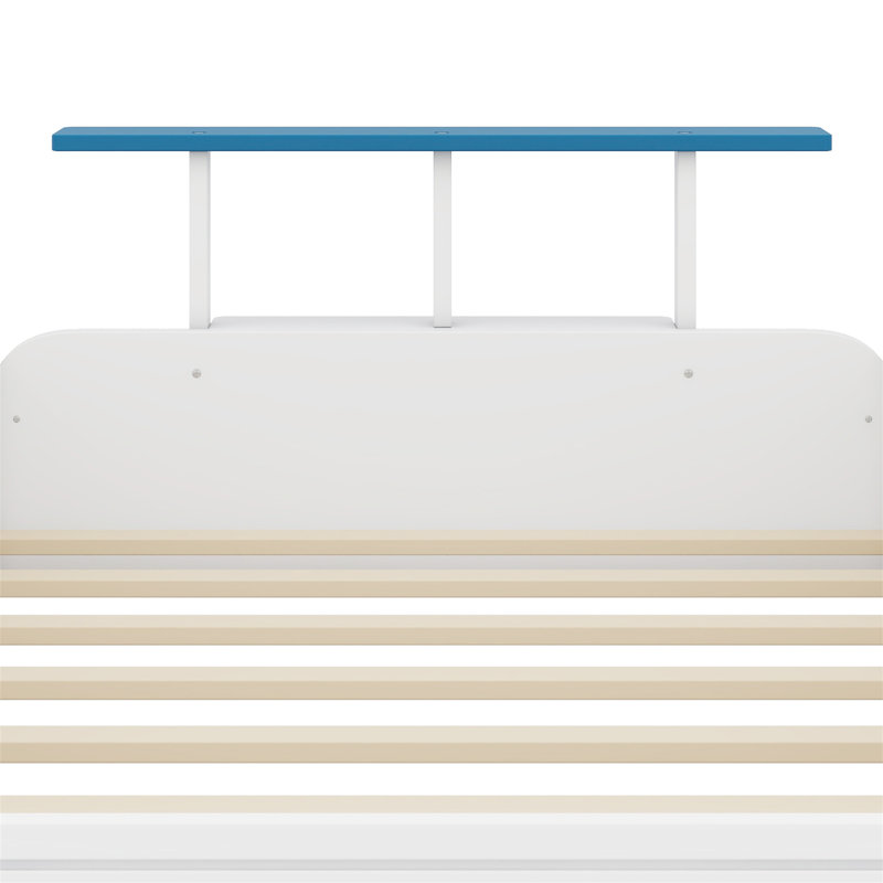 Aleesia Storage Bed, White