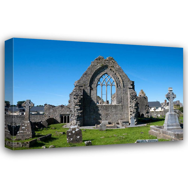 Prieuré Athenry, Irlande, H 12 po x l 18 po