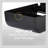Combi-Fold Paper Towel Dispenser, Black