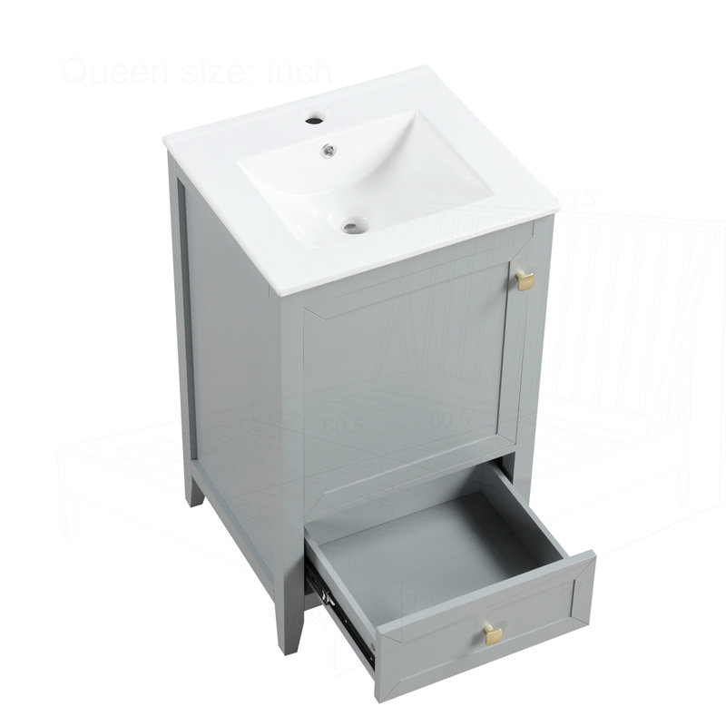 20" Bathroom Vanity with Sink