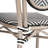 Cloquet All-Weather Commercial Stacking Paris Chairs with Metal Frames-1209723287