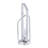 Decorative Sculptural Metal Candle Holder for Tabletop Accent - Modern Pillar Candlestick Holder for Entryway or Console Decor-501460911-501460910