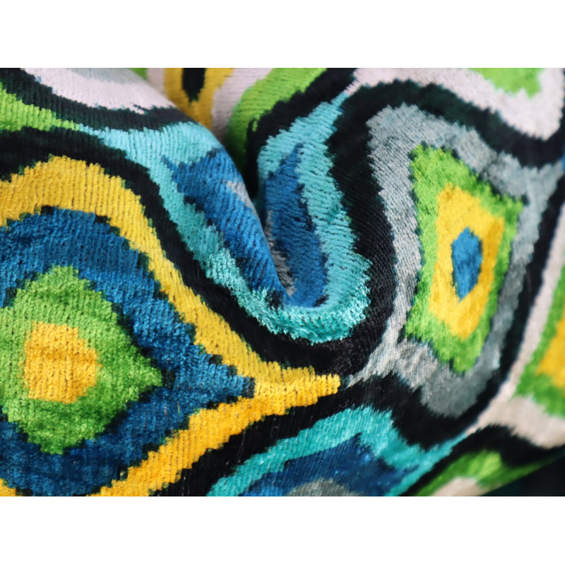 Velvet Lumbar Pillow Cover & Insert