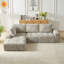 Canapé modulaire surdimensionné en L Chenille-890723740-890723728