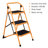 Malawi 3 - Step Iron Step Ladder