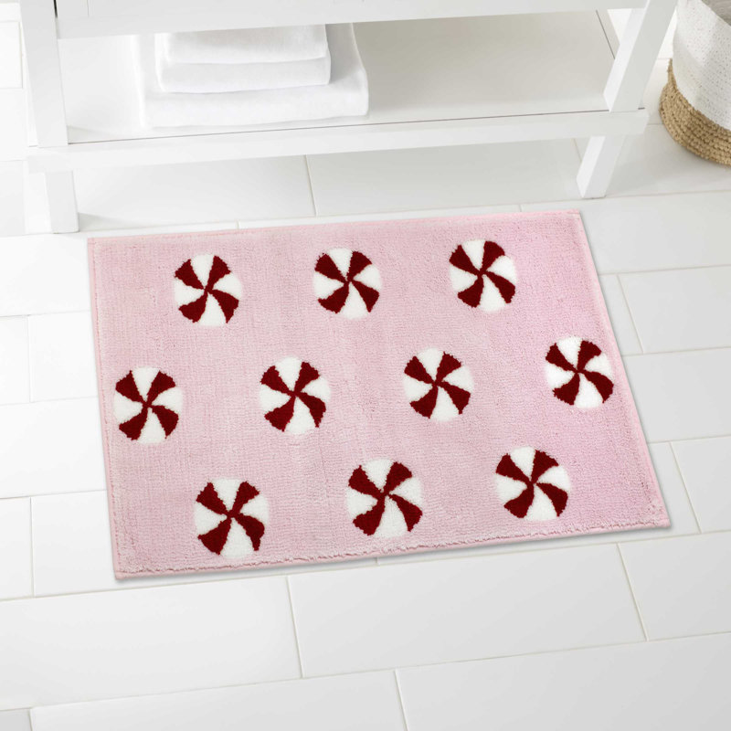  Peppermint Candy Pink Rug