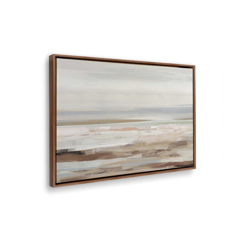 «Hazy Day» par Amber Sterling, reproduction d'art, Toile avec cadre, Brun, L 16 po x H 12 po