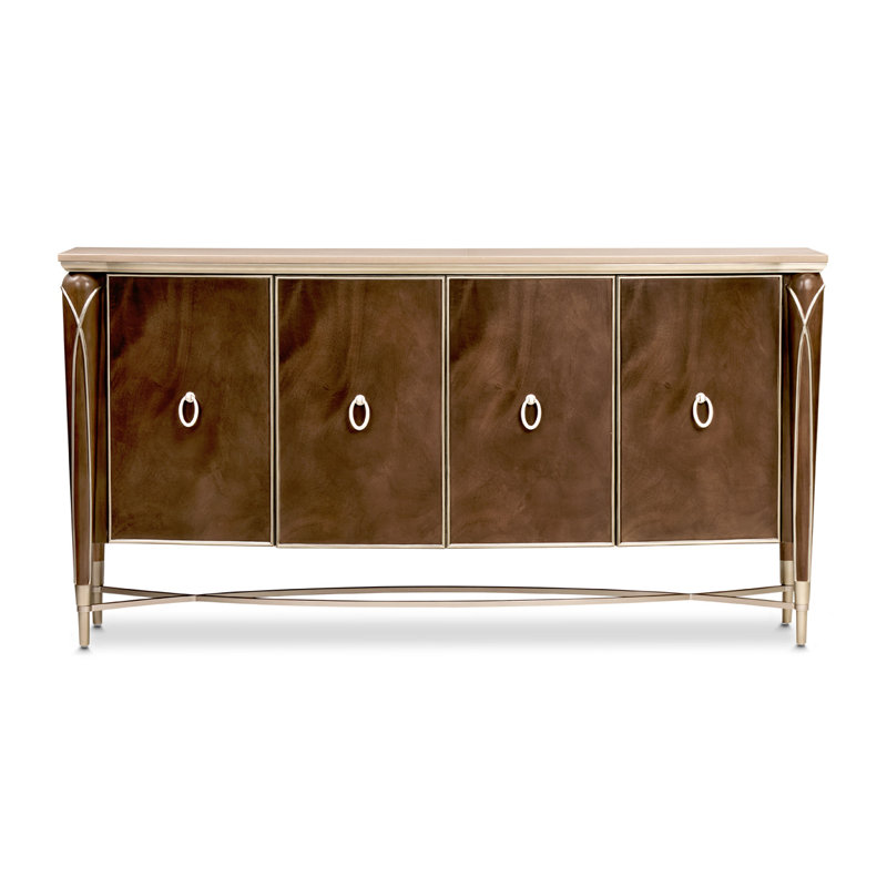 Villa Cherie Sideboard, Hazelnut/Beige