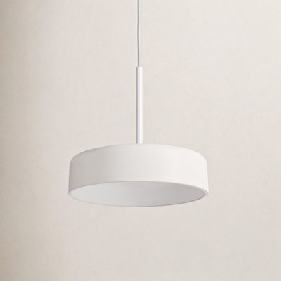 Bobber Single Light Steel Dimmable LED Pendant