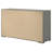 Ives 6-drawer Dresser Cabinet Grey High Gloss-106920939