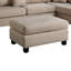 Canapé et chaise longue réversible avec repose-pieds Safeer-29210451