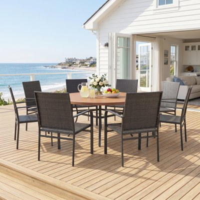 Brecksville With PE Wicker Chairs